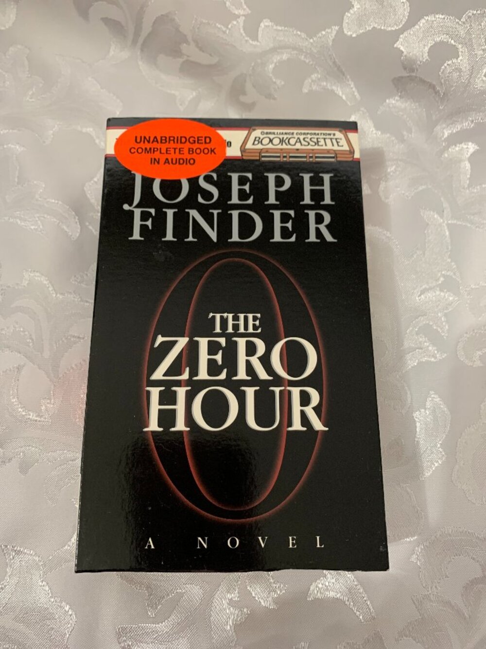 The Zero Hour by Joseph Finder, Unabridged Book Cassette (1996)